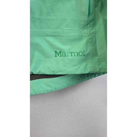 ​Marmot Women's Knife Edge GORE-TEX Paclite Rain Jacket - Double Mint - Picture 2 of 7